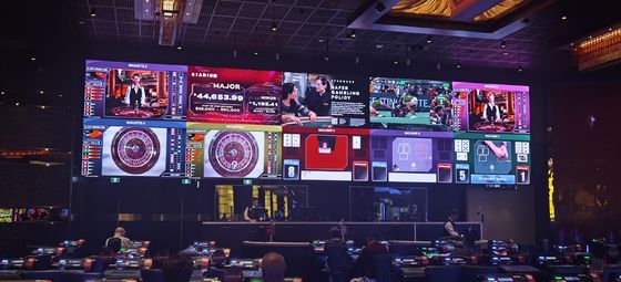 RGB-LED-Display mit hoher Helligkeit mit 100000 Stunden Lebensdauer und langlebigem Display P4.81