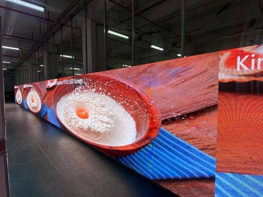 Hochhelligkeit RGB LED-Display mit 140/60 Blickwinkel 5500 Helligkeit 320*160mm Modulgröße