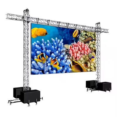 Guter Preis P6 Außenmassiv-Full-Colour-Stahlschrank LED-Schilderung Rückenwartung Online