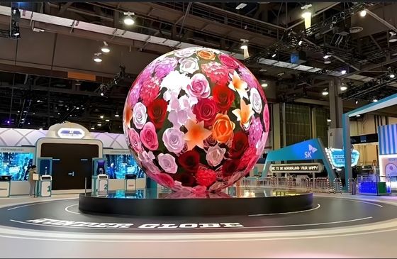 Einkaufszentrum/Veranstaltungen Wasserdicht IP43 Sphere LED-Bildschirm mit FCC-Zertifizierungen für Ihre Einkaufs- und Veranstaltungsbedürfnisse