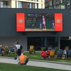 IP65-Schutzniveau LED-Werbetafeln mit R 625-630nm und Refresh Rate 3840HZ