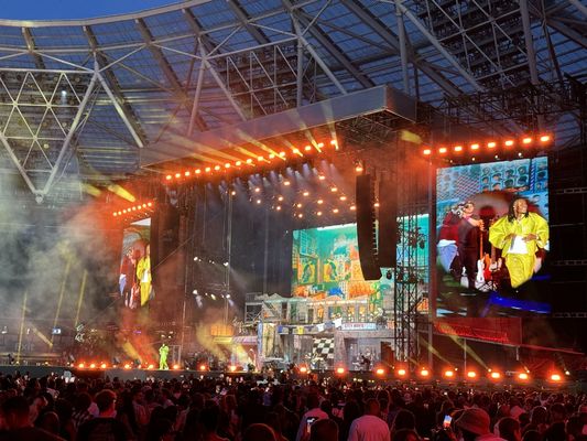 SCXK-RGB LED-Display Werbe-LED-Bildschirme mit 120° / 60° Betrachtungswinkel und anpassbarer Größe