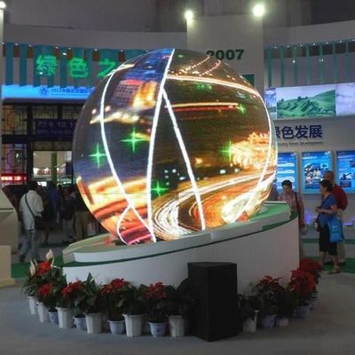 Guter Preis Front Service und 320*160mm Modulgröße Kugel LED-Bildschirm für Einkaufszentren/Veranstaltungen Wartungsmethode Online