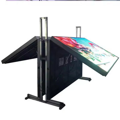 Guter Preis Hoch-Auflösung Outdoor WLAN Doppelseitige Led-Schild P6 Front-Service Led-Billboard Online
