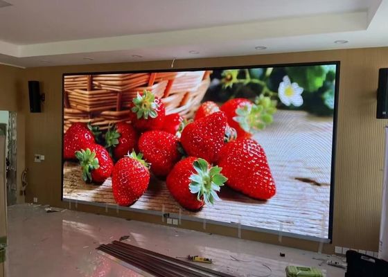Druckguss-Aluminium-Innenraum-Full-Colour-LED-Display Beste Blickwinkel von 1m-10m 100 000 Stunden Lebensdauer
