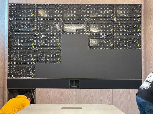 Innenraum Vollfarb Bühnen Hintergrund P4 LED Video Wandbildschirm