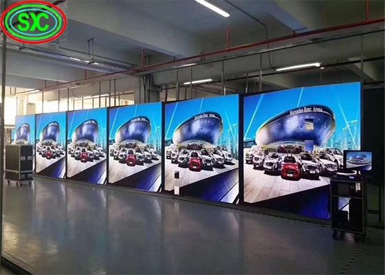 Qualität P2 Die-Cast Aluminium SMD Indoor Vollfarb-HD-LED-Display Modul mit hoher Auflösung 256*128mm Fabrik