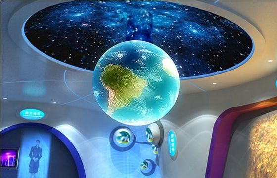 Einkaufszentrum/Veranstaltungen Rund-LED-Monitor mit Video/Text/Bild-Display