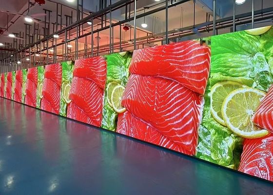 Guter Preis Druckguss Aluminium wasserdicht anpassbar Außen P3.91 10mm transparente Glaswand Online