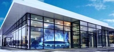 IP43 Wasserdichte transparente LED-Anzeige SMD2121 für B2B-Beschaffungsbedürfnisse