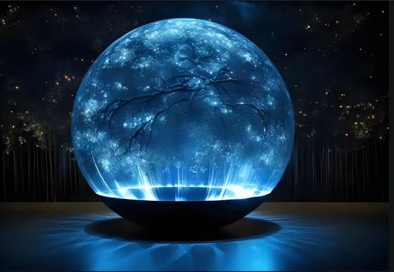 Wasserdicht IP43 Kugelschirm LED Einfache Installation und DC5V Spannung