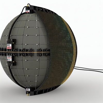 DC5V Spannungssphären-LED-Bildschirm mit FCC-Zertifizierung und Video/Text/Bild-Display-Funktion