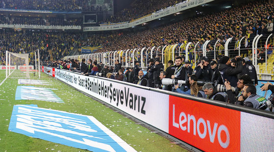 Korrektur und 60Hz Bildrate Stadion Videowände für dynamische visuelle Erfahrung