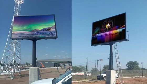 Qualität IP65 Wasserdicht Außendefinition LED-Plakette in Rgb 3in1 Pixelkonfiguration für Außenwerbung Fabrik