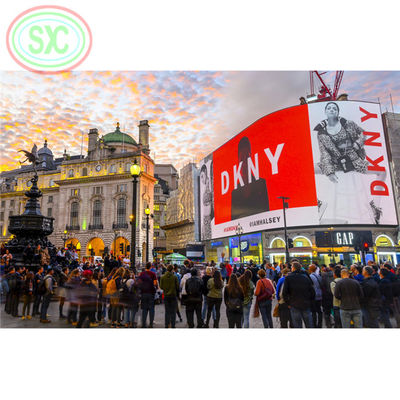 192*192mm Modulgröße Stabile LED Medienwand für professionelle Wartung von der Rückseite