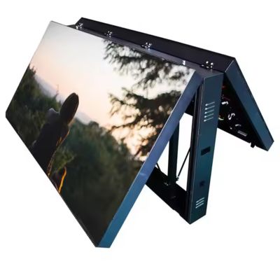 Hoch-Auflösung Outdoor WLAN Doppelseitige Led-Schild P6 Front-Service Led-Billboard