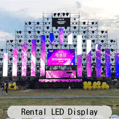 Guter Preis Lagerbestände Vermietung LED-Display mit Druckguss-Aluminium-Schrank und 0,25 kg Modulgewicht Online