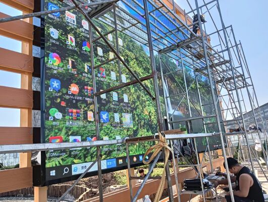 Guter Preis Outdoor-Full-Colour-LED-Display mit Schnellverschluss Leichtbau und nahtloser Installation für Einrichtung und Wartung Online