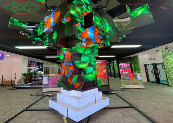 Guter Preis Vermietung LED-Display Flexible Veranstaltung Bühne Hintergrund Videowand mit hoher Pixeldichte und Schrank Größe 500 mal 1000 Millimeter Online