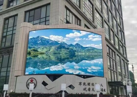 LED P6 Outdoor Full Color LED Display für Werbewand mit hoher Auflösung und Helligkeit Energie für Outdoor-Videodisplay