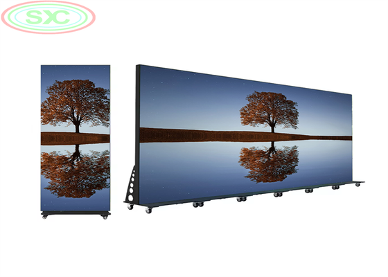 Miet-LED-Display mit einer Gehäusegröße von 1920 x 640 Millimetern und einer Helligkeit von 1500 Cd pro Quadratmeter für den Innenbereich