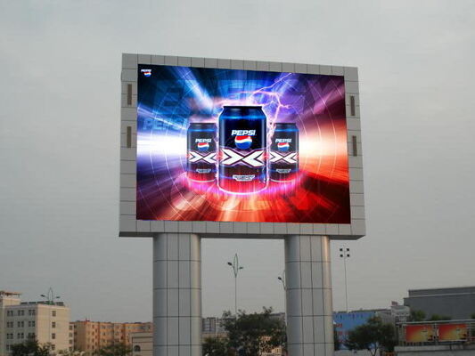 Hängende 6500k Outdoor-Full-Color-Led-Display Ip65