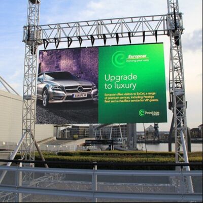 Guter Preis P3.9 Outdoor Vollfarb-LED-Display 500*500mm Druckguss-Aluminiumpaneel und 3840Hz Bildwiederholfrequenz Online