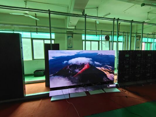 Qualität 800CDSQM Helligkeit Hochauflösendes LED-Display mit SMD2121 Lampentyp, perfekt für Digital Signage und Videowände Fabrik
