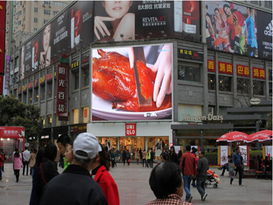 Hohe Helligkeit guter Preis Outdoor P6 Vollfarbe LED-Display Werbung LED-Video-Wand-Billbo