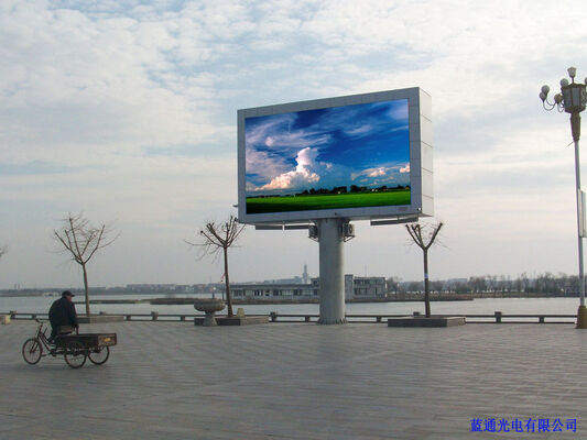 Außenwasserdicht P6 960x960mm SMD2727 Led-Display fest installiert LED Werbewand