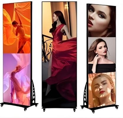 Guter Preis Modulauflösung 16080 LED-Poster-Display P2mm Pitch Aluminiumpanelmaterial Entwickelt für Indoor-Digital-Signage Online