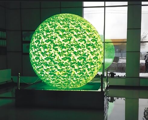 Guter Preis Video Text Bildanzeige Kugelbildschirm LED UL-zertifiziert Energie LED-Anzeige für nachhaltige Werbung und Kommunikation Online