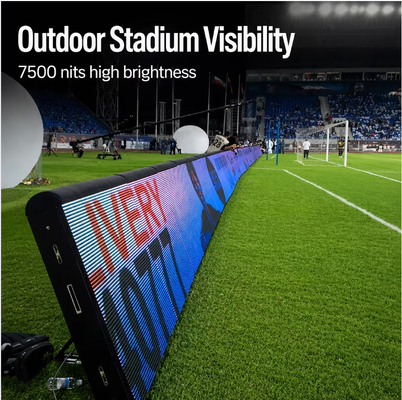 Guter Preis P8 SMD Stadium LED Display mit Helligkeit 6500cdm2 Kaltgewalztes Stahlmaterial, das die Leistung in Außenstadien gewährleistet Online