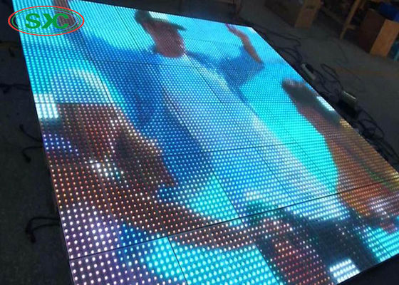 Guter Preis Indoor 500x1000mm LED Tanzboden-Bildschirm 4,81mm Pixel Vollfarbe Online