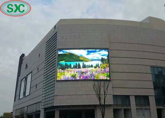 Guter Preis Geführte Anzeige Neigung 6mm Werbung der hohen Helligkeit im Freien, geführter Bildschirm p6 im Freien Online