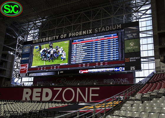 Guter Preis hohes großes Stadion der Helligkeit p10 führte Anzeige, um den Video Sport zu übertragen Online