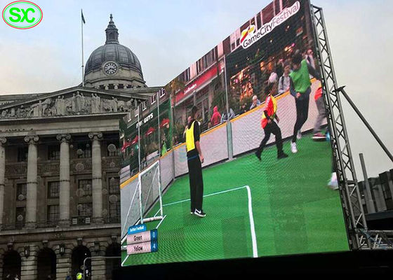 Guter Preis 8mm Pixel-geführter Stadiums-Hintergrund-Vorhang-wasserdichter Schirme Epistar-Chip im Freien Online