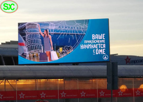 farbenreiche geführte Zeichen Videofassadenplatte im Freien 10mm 1R1G1B für Anzeigen