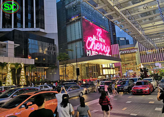 wasserdichtes BAD SMD P10 der hohen Auflösung führte die farbenreiche geführte Videodarstellung der Platte im Freien