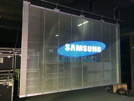 Guter Preis Hohe Helligkeit Transparent LED Bildschirm Billboard Epistar Chip 3 Jahre Garantie Online