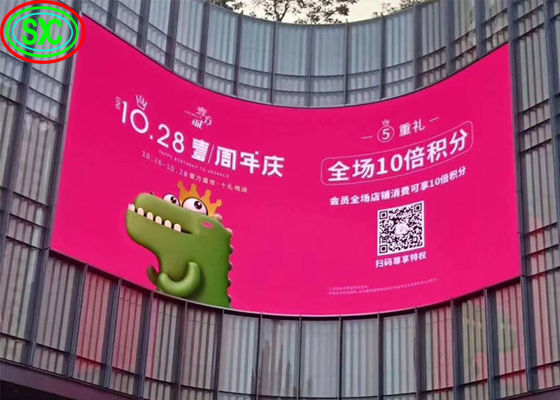 Guter Preis Arc Indoor Full Color LED Display Videobildschirm P3.91 Werbung Online