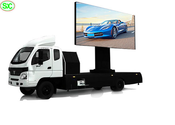 Guter Preis 8000 Nissen-Helligkeits-bewegliche Digital-Plakatwerbung LKW angebrachtes P5 wasserdicht Online