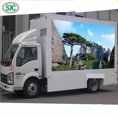 Guter Preis P4 Hochhelligkeit Mobilfahrzeug LED-Display 1R1G1B Rohrchip Eisen/Stahlgehäuse Online