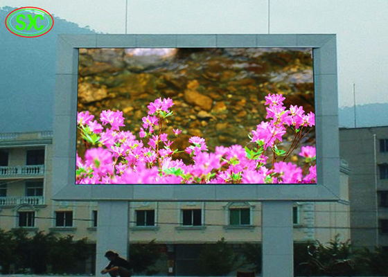 Guter Preis 6m*9m große geführte Videoanschlagtafel p4 im Freien von SCXK Electronics Co.,Ltd Online