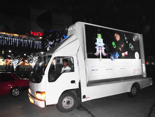 Guter Preis Bewegliche Zeichen-der Anzeigen-250mm*250mm Pixel-Neigung des LKW-Auto-LED Modul-der Größen-4.81mm Online