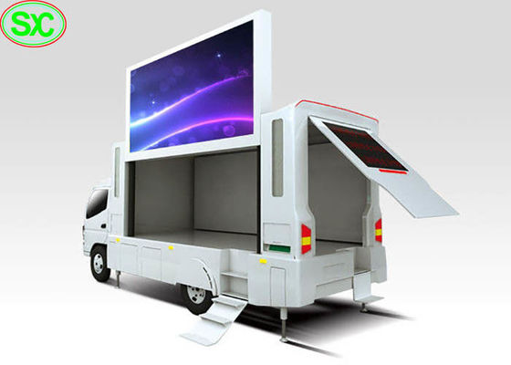 Guter Preis RGB 3 in 1 beweglicher Digital Anschlagtafel LKW LED-Anzeigen-P6 im Freien für die Werbung Online