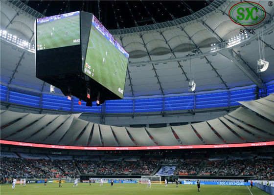 Guter Preis Fußball-Stadion führte Steuerung der Umkreis-Werbungs-Brett-P10 8000cd/㎡ WIFI Online