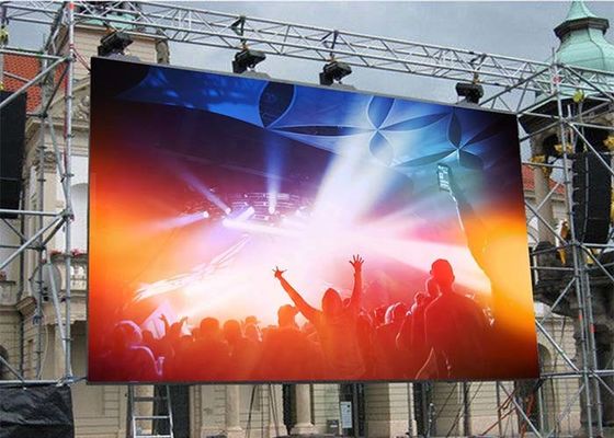 Guter Preis Hochfrischungsrate P3.91 500*1000mm Wasserdichte LED-Bildschirme für den Außenbereich Online