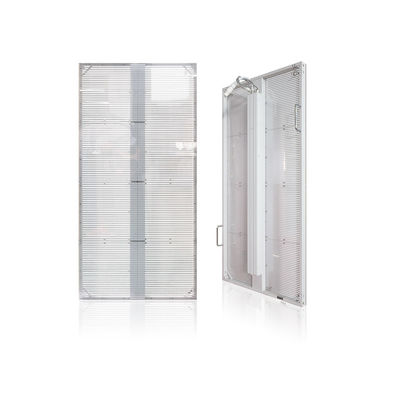 Guter Preis Leichtgewicht Transparent Led Video Wand Mesh Billboard Glas Anzeige wasserdicht transparente LED Video Wand Online
