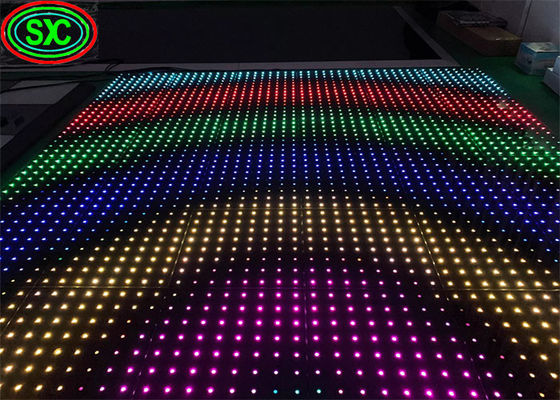 P3 Party Event Indoor Outdoor Led Tanzboden Bildschirm 500*1000mm Schränke Vollfarbe